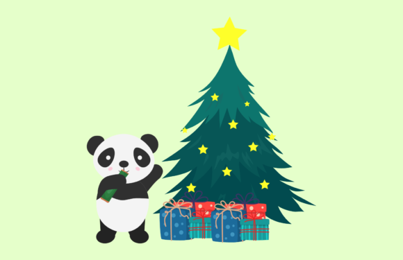 Christmas Animal Cute Illustration Art for Graphics