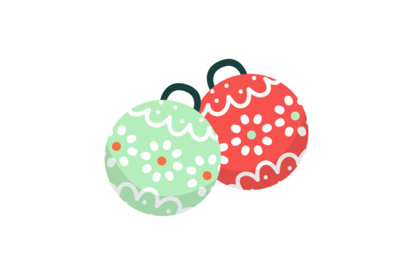 Christmas Ball Beauty Illustration: A Festive Graphics Gem