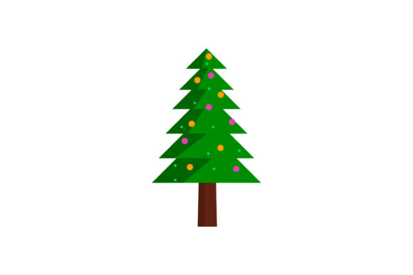 Christmas Beauty Tree Design: A Versatile Graphic for Your Brand