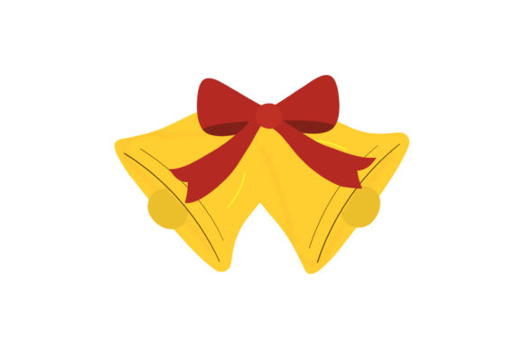 Christmas Bell Decoration Design: A Versatile Graphics Asset