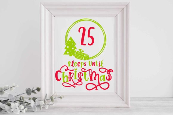Christmas Countdown Wreath SVG: A Versatile Graphics Asset