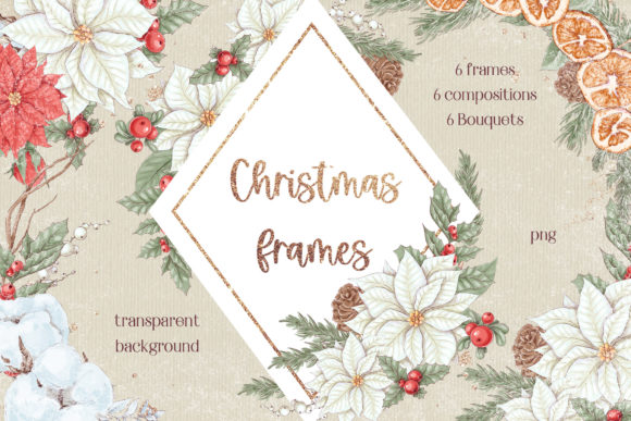 Christmas Frames Sublimation: A Versatile Graphics Asset for Publishers