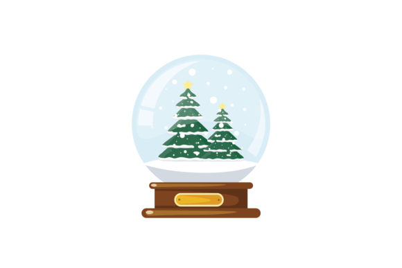 Christmas Snowball Tree Decoration: A Versatile Graphic
