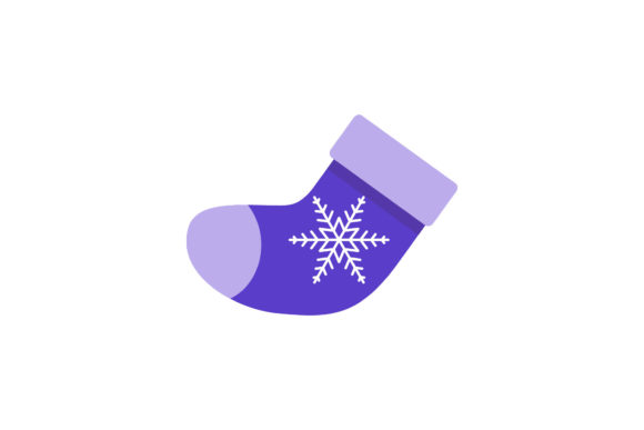 Christmas Sock Design: A Versatile Graphics Asset