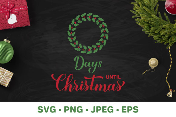 Days Until Christmas Countdown: Festive Graphics for Local Brands