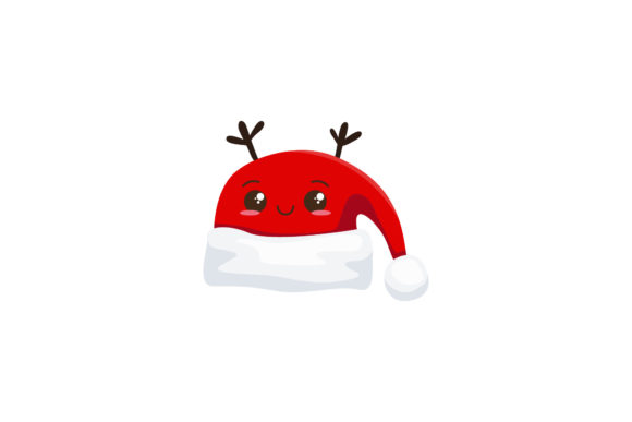 Deer Antler Hat: A Kawaii Christmas Embroidery Delight