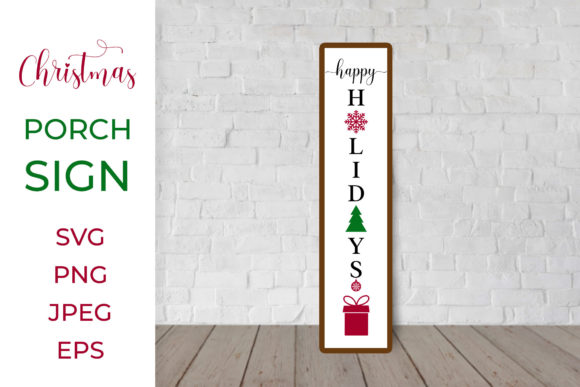 Holidays Porch Sign Graphics: Perfect for Festive Crafting