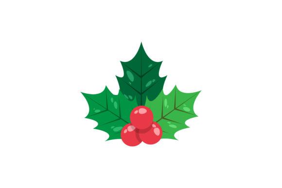 Merry Christmas Mistletoe Designs: A Versatile Graphics Asset