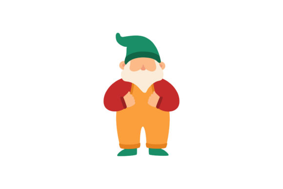 Quiet Type Christmas Santa Claus: A Cute Graphics Asset