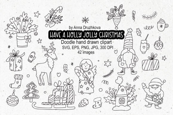 Review: Have a Holly Jolly Christmas Doodle Clip